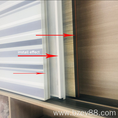 Wardrobe Door Protection Rubber Seal Strip